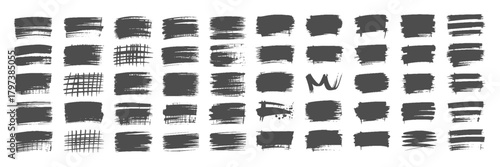 crayon drawn lines illustrator brush stroke set. splatter and dirty watercolor texture for social media. Ornament design. Straight line vector brush strokes. Black hand drawn stripes, smears.