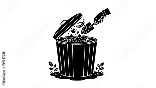 trash bin icon
