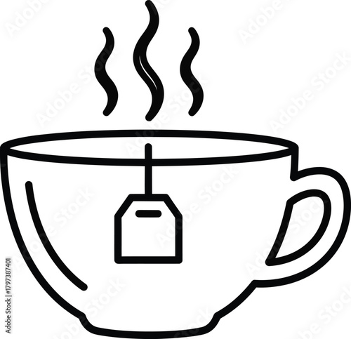 Black lotus flower vector illustration symbol of purity and enlightenment eps silhouette