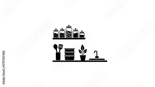 silhouette of the world monuments