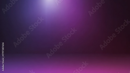 Abstract studio room background with purple gradient, designed for clean product presentations and marketing materials.