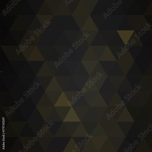 Black triangular background. Geometric illustration. Vector template. Design element. eps 10
