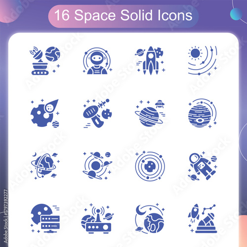 Space Solid Style Set 2