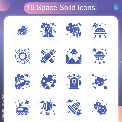 Space Solid Style Set 3