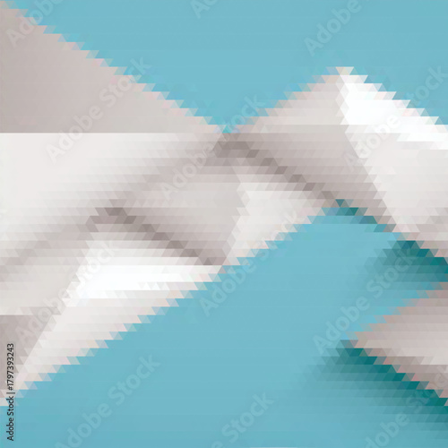 Blue triangle abstract background. Vector pattern of geometric shapes. eps 10