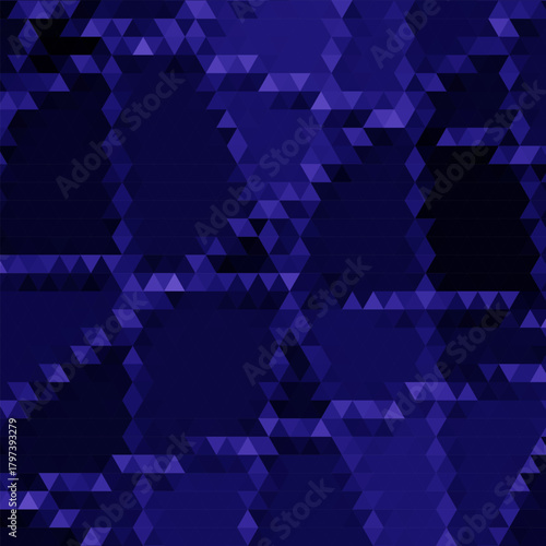 Blue background from triangles. Wind modern image for advertising, banner, presentation. eps 10