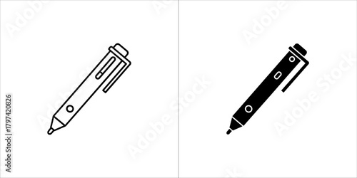 Multifunction pen icon