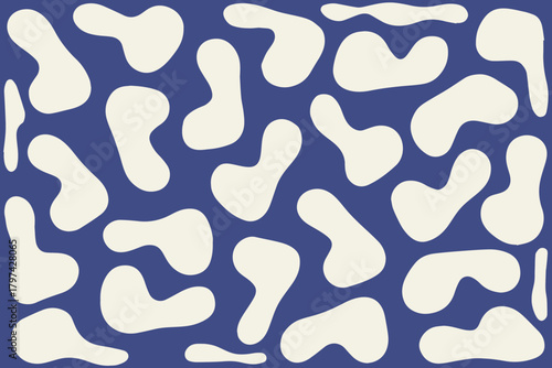 abstract blob pattern seamless vector wallpaper texture repeat background