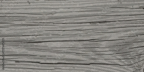 Vintage vector background with gray old wood texture for cards vector texture background for poster, cover, banner, flyer, cards. Hand drawn summer illustration for design. 