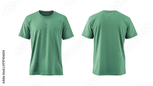 green t-shirt without background