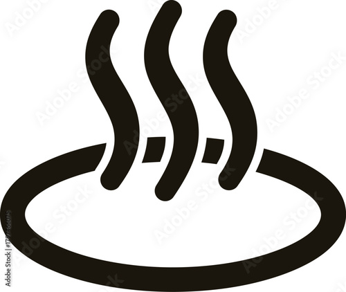 Find hot tub spa jacuzzi icon vector image for relaxation and wellness eps silhouette