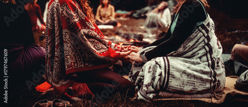 Cacao ceremony, heart opening medicine. Ceremony space.