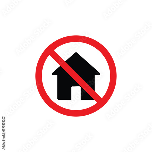 No Trespassing Warning Symbol Icon