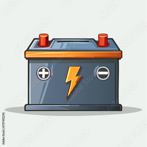 Automotive Battery - Power Source for Vehicle Electrical Systems.