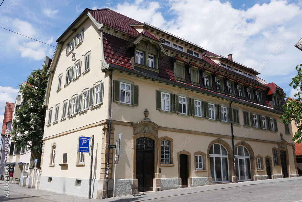 Obraz premium Barockhaus am Weibermarkt in Reutlingen