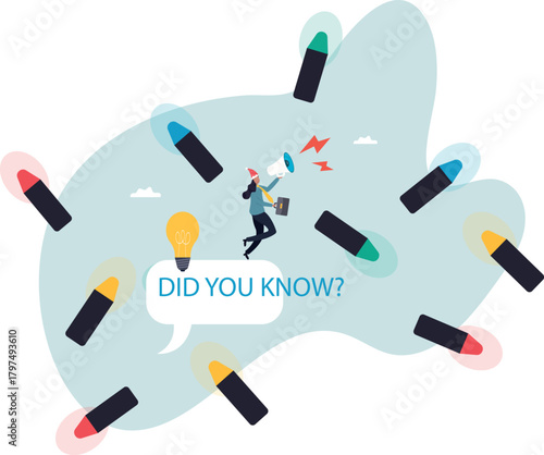 Did you know, fun fact, idea or advice message, useful knowledge or wisdom, expert information, explanation or solution,about a man and his life.