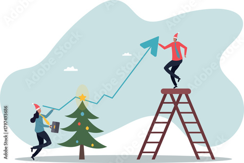 Growth strategy, team collaboration to grow business success, teamwork or partnership to develop or improve work efficiency concept,about a man and his life.