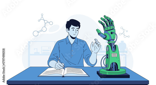 Concept of innovation, development and creation of robotic prosthetics for medicine