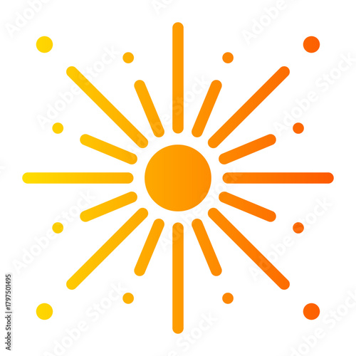 firework gradient icon
