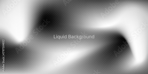 abstract black and white liquid background