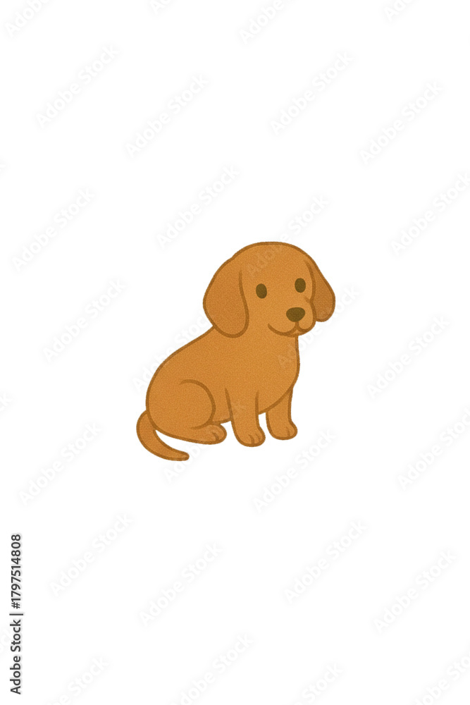 Fototapeta premium puppy cartoon