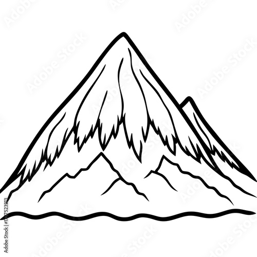 A mountain