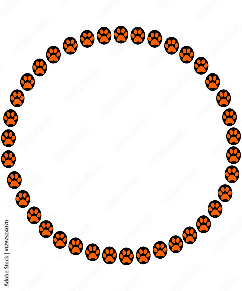 Obraz premium Pretend I’m A Dalmatian PNG Dog Paw Print Oval Funny Halloween Costume Design