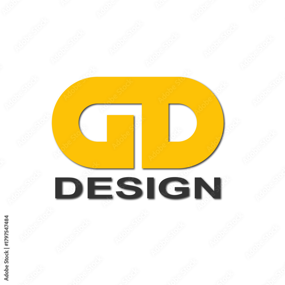 Obraz premium Web line modern color full logo design