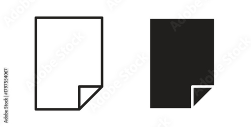 Nicotine patch icons with simple flat and thin stroke style