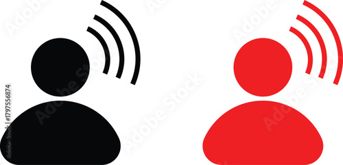 Influencer icon set. Social media marketing symbols. Celebrity and popular person sign Popularity and digital marketing signs
