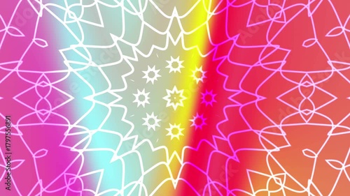 Star shapes with floral patterns suitable for backgrounds, wallpapers, and stationery designs needing a bright and cheerful aesthetic.