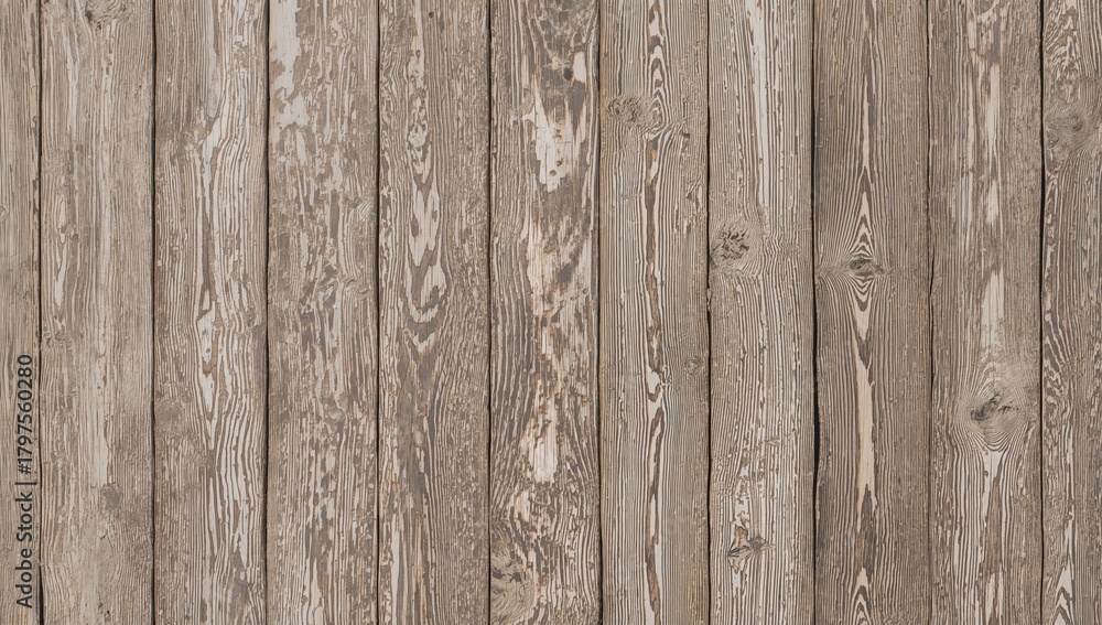 Fototapeta premium The eroded wooden surface shaped by water and sunlight demonstrates natural beauty, highlighting the risk of erosion.