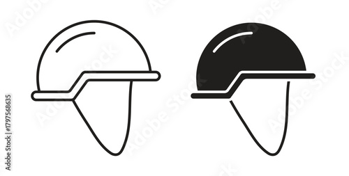 Military Helmet icon. Symbol, logo illustration. graphic icon set