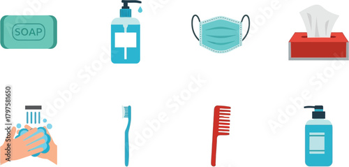 Essential hygiene items for personal care and health protection