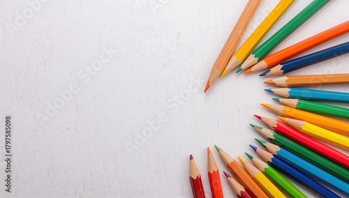 Colorful Pencils and Crayon...