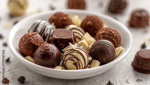 Close-up of sweet chocolate...