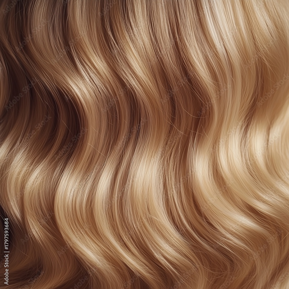 Naklejka premium blonde hair style background