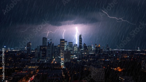 Thunderstorm with Lightning...