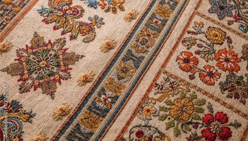 Ukrainian embroidery featur...