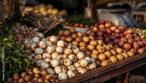 Organic onions and potatoes...