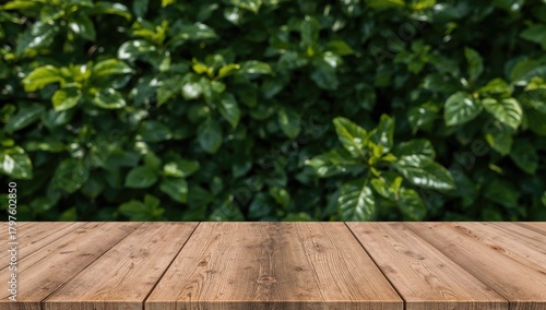 Old wooden table without it...