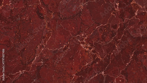 Luxury Italian red stone te...