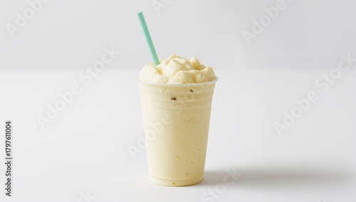 White banana, coconut and p...