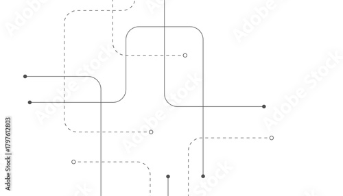 Abstract background with technology circuit board texture. Modern electronic motherboard texture. Creative idea for internet technology. Tech concept for header, web banner, website, presentation.