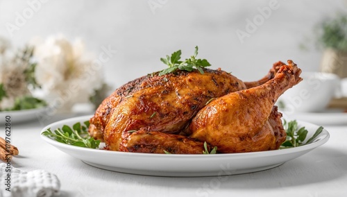 Thai-style baked chicken, f...