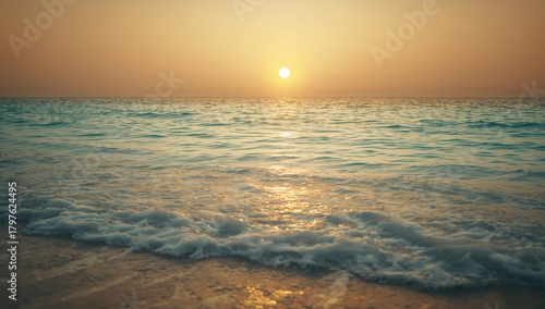 Summer Sunrise or Sunset Ov...