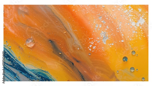 Abstract background in oran...
