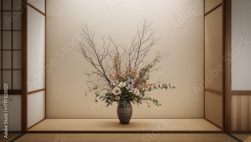 Floral display artfully arr...
