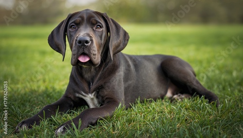 Image of a Great Dane puppy...