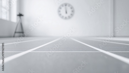 Running track lines, ideal ...
